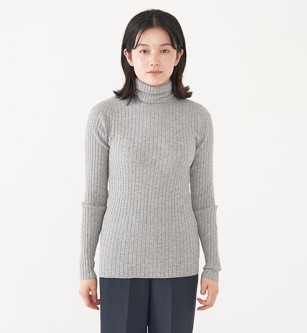 collex「タートルリブプルオーバー」|ニット・セーター|