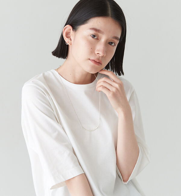 collex「【Ljud/ユード】カーブラインネックレス」|ネックレス|