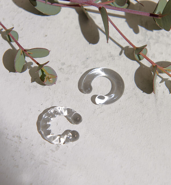 collex「【別注】【HARIO Lampwork Factory】イヤーカフ ネジリ」|イヤリング|