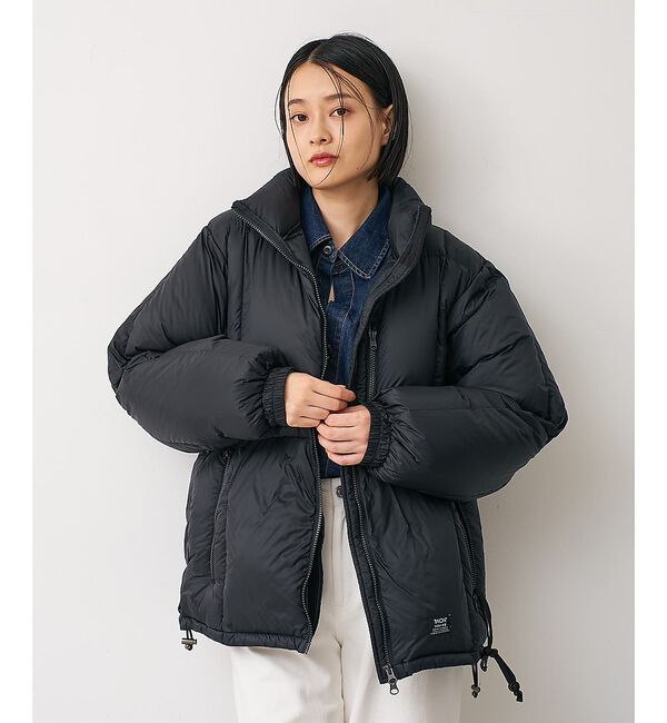 collex「【WEB限定】【TAION】ワーク Wジップ ボリュームダウンジャケット」|ダウン|ブラック