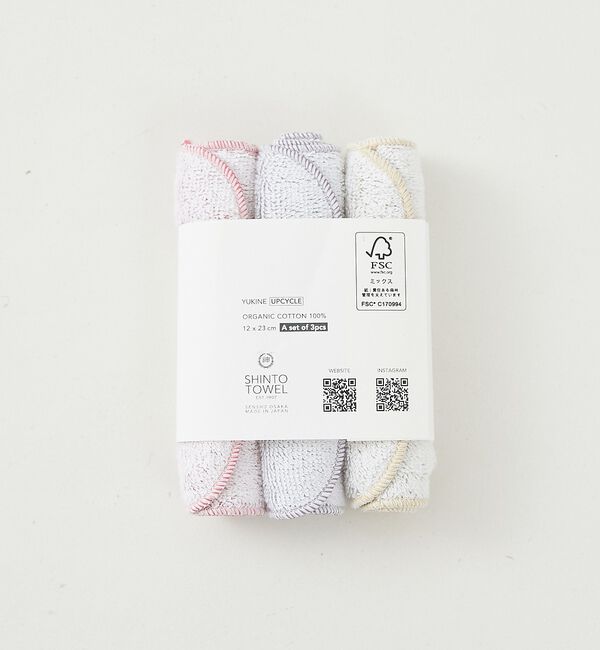 collex「【WEB限定】【SHINTO TOWEL】 YUKINE BITS ハンカチ3枚」|タオル|