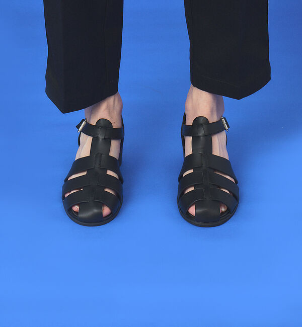 ABAHOUSE「ネオレザー　グルカサンダル  / ハイヒール」|サンダル|