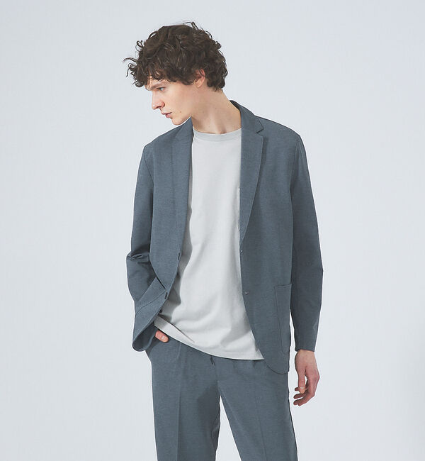 ABAHOUSE「【上下2点セット/セットアップ対応】接触冷感 セットアップ/スーツ / ジャケッ」|スーツ|