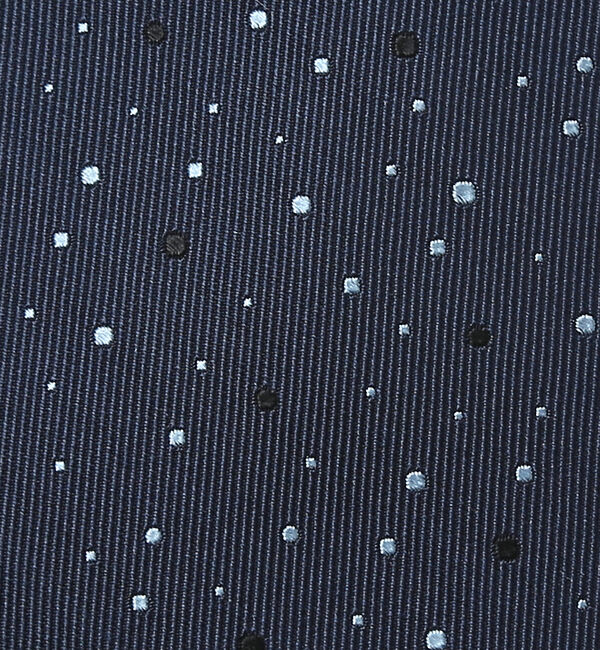 ABAHOUSE「【ドット柄】MADE IN JAPAN/シルクタイ/ネクタイ」|ネクタイ・蝶ネクタイ|