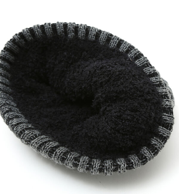 ABAHOUSE「【RUBEN/ルーベン】CROSS BORE WATCH/裏ボアMIX編みニット」|その他|