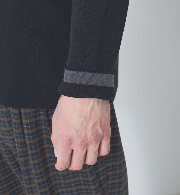 ABAHOUSE「【定番 / ニットスウェット】コットン クルーネック / 総針ニット」|ニット・セーター|