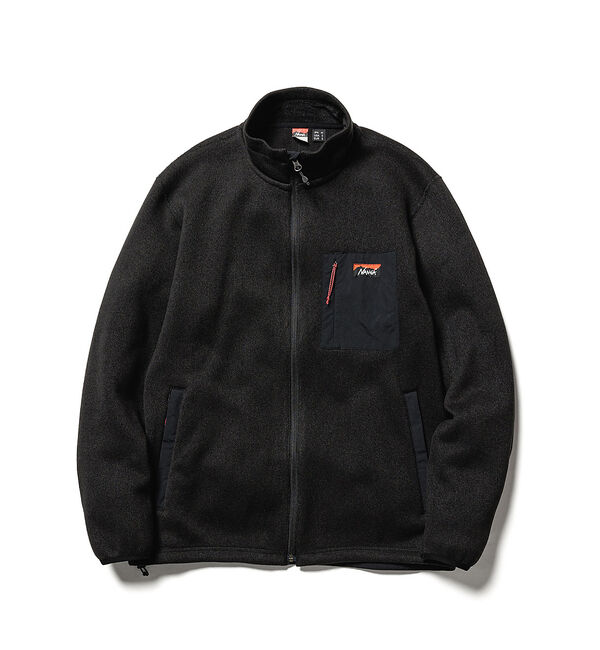 ABAHOUSE「【NANGA/ナンガ】POLARTEC FLEECE ZIP/ナンガ ポーラテッ」|ブルゾン・スタジャン|ブラック