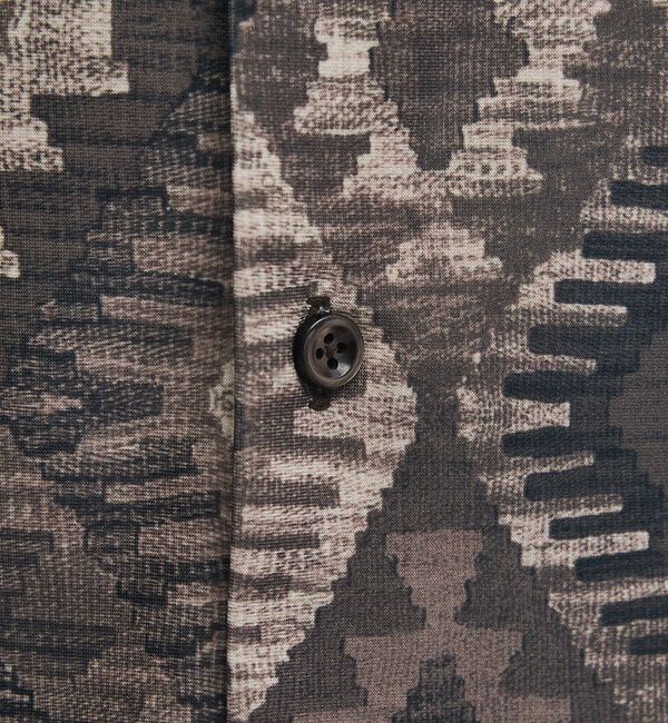 ABAHOUSE「360&deg;ストレッチ ゴブラン柄 ジャージーシャツ / 総柄シャツ」|シャツ・ブラウス|