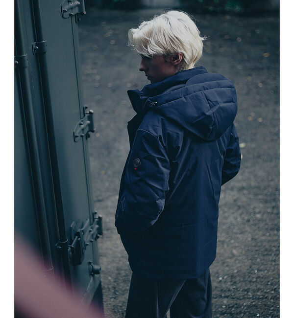 ABAHOUSE「【CAPE HORN】別注カラー / COCKBURN / フーデット ショート」|ダウン|