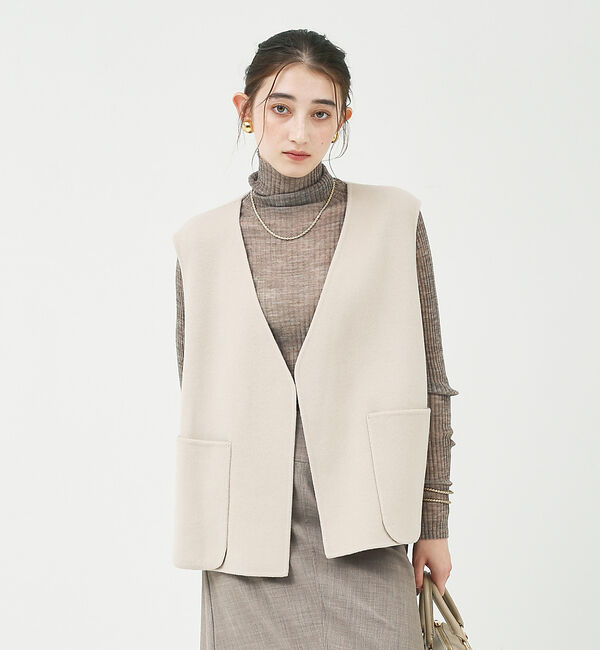 Rouge vif「リバービーバージレ」|ベスト・ジレ|