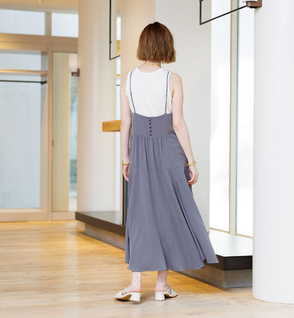 Rouge vif「キュプラキャミフレアワンピース」|ワンピース|