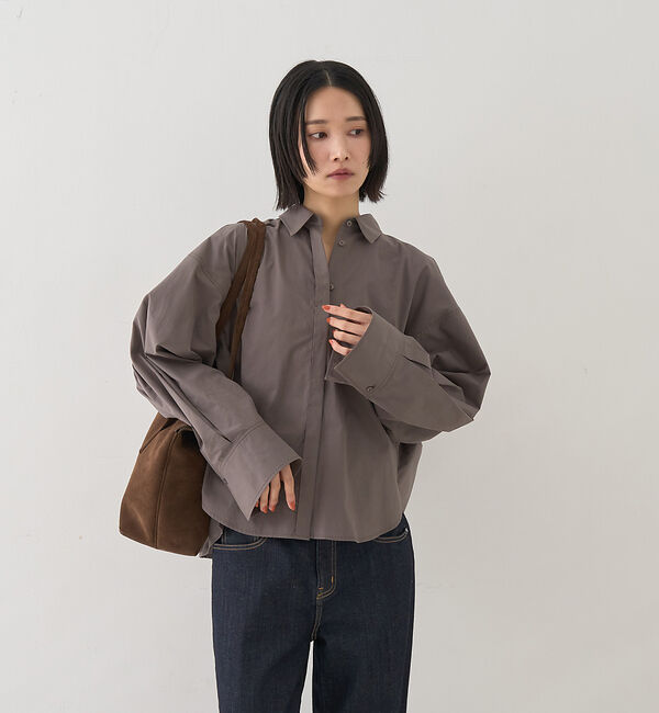 Rouge vif「バックコクーンBIGシャツ」|シャツ・ブラウス|