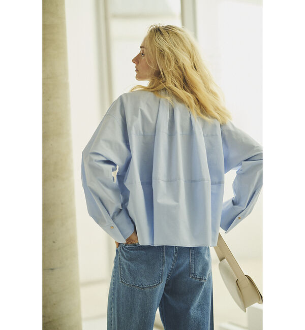 Rouge vif「バックコクーンBIGシャツ」|シャツ・ブラウス|