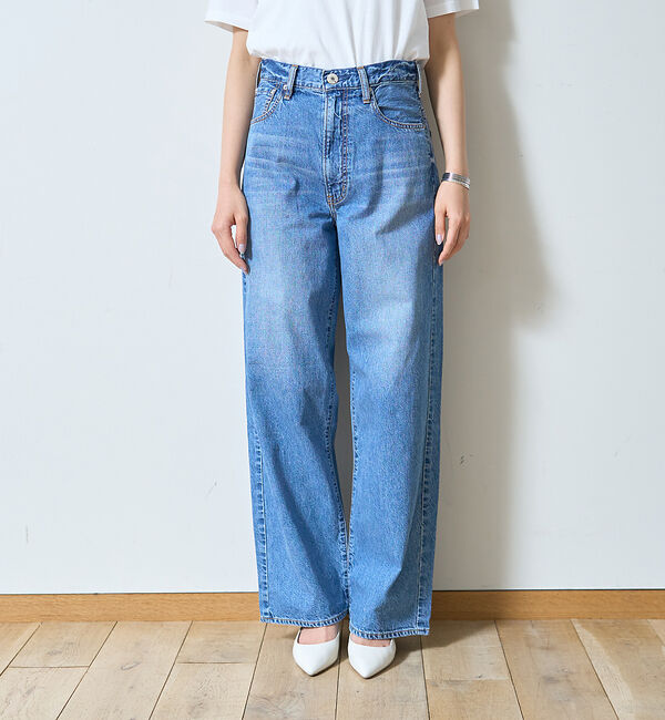 Rouge vif「【NEEDBY heritage/ニードバイヘリテージ】KOH ワイドストレート」|デニム|