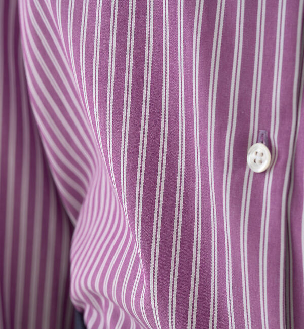 Rouge vif「ストライプメンズライクシャツ」|シャツ・ブラウス|