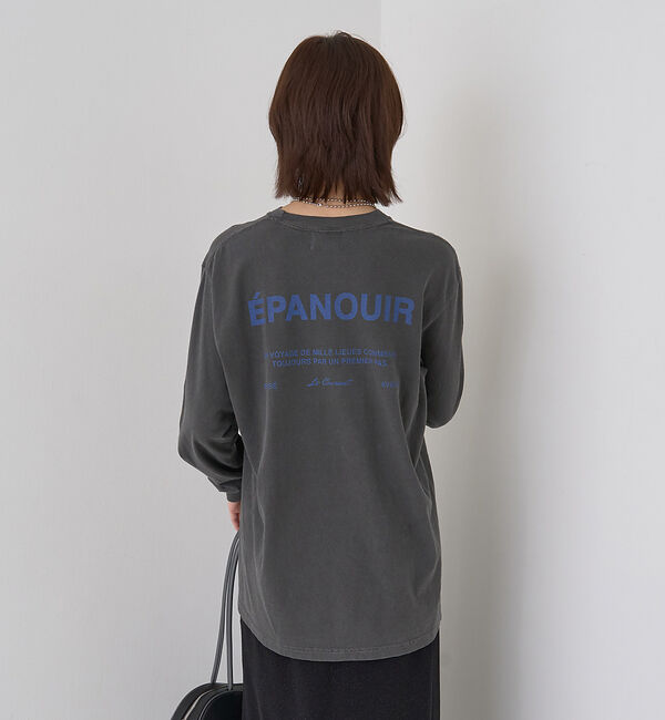 Rouge vif「ガーメントダイロゴロンTシャツ」|Tシャツ・カットソー|