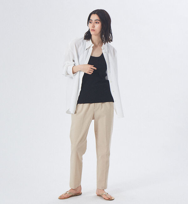 qualite「ウォッシャブル2WAYタンクトップ」|キャミソール|