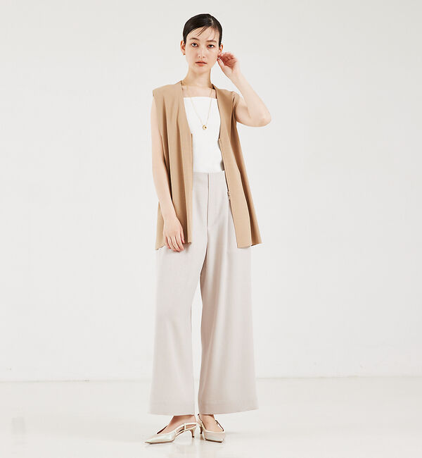 qualite「レーヨンストレッチジレ」|ベスト・ジレ|