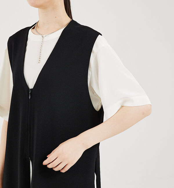 qualite「レーヨンストレッチジレ」|ベスト・ジレ|