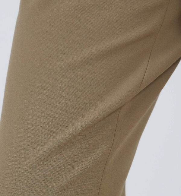 qualite「【ベストセラー】2WAYバックピーチタックパンツ」|スラックス|