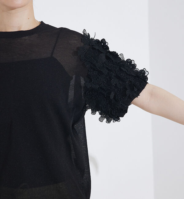 qualite「boussole&times;qualiteフラワーエンブロPO」|Tシャツ・カットソー|