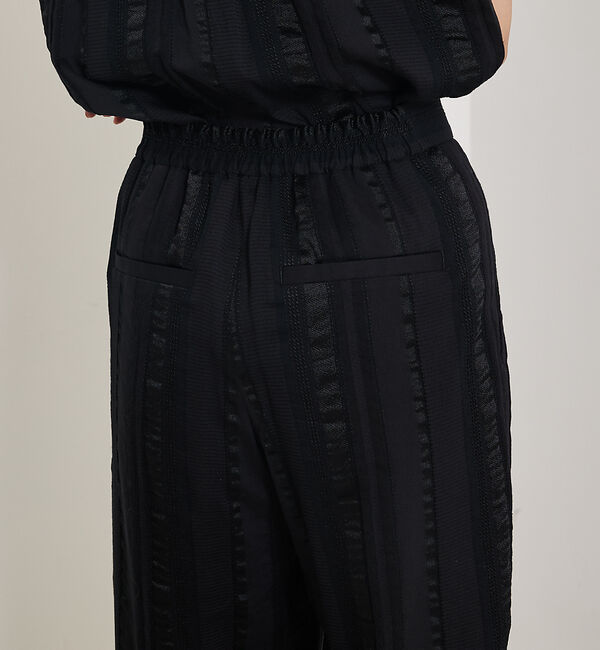 qualite「【セットアップ対応】キュプラストライプパンツ」|その他|