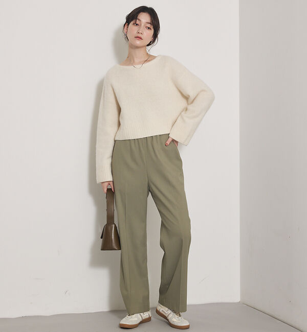 qualite「【セットアップ対応】ソフトサキソニードロストパンツ」|その他|