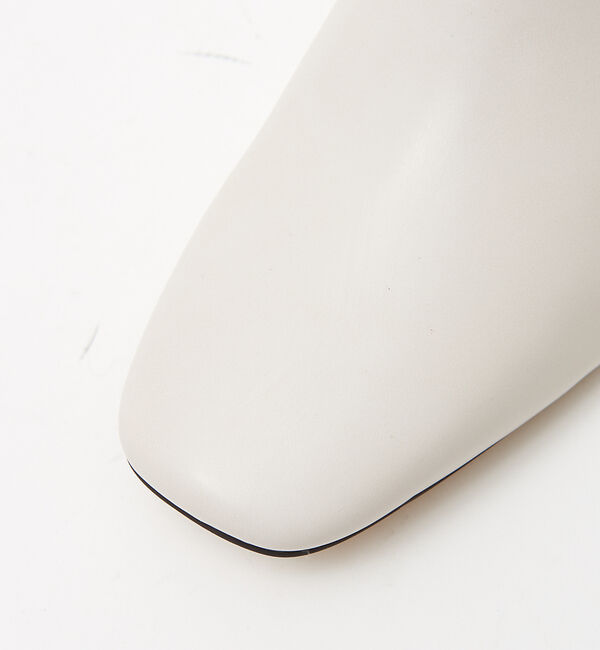 AU BANNISTER「【LAROUTE】スクエアトゥブーツ」|ショートブーツ|