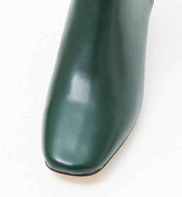 AU BANNISTER「【LAROUTE】スクエアトゥブーツ」|ショートブーツ|