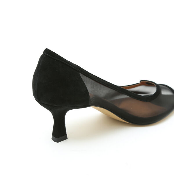 AU BANNISTER「オープントゥチュールパンプス」|パンプス|