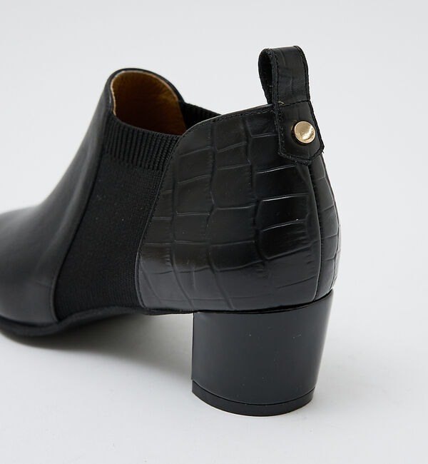 AU BANNISTER「サイドニットブーティー」|ショートブーツ|