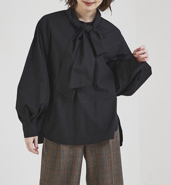 abahouse mavie「2WAYボウタイスキッパーシャツ」|シャツ・ブラウス|