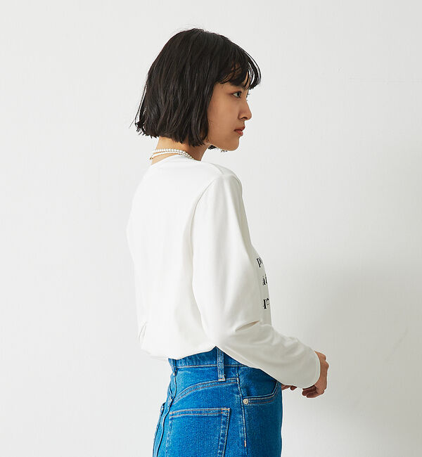 abahouse mavie「【定番/長袖】ロゴロンT」|Tシャツ・カットソー|