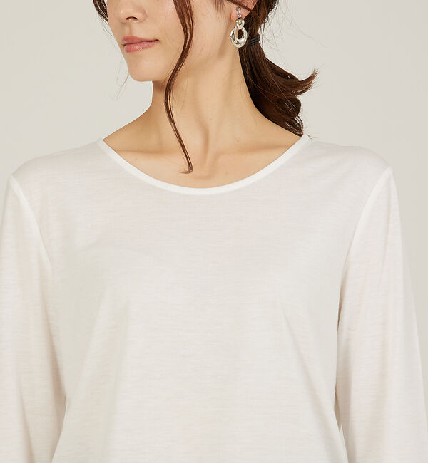 abahouse mavie「裾切替えレイヤードインナー」|Tシャツ・カットソー|