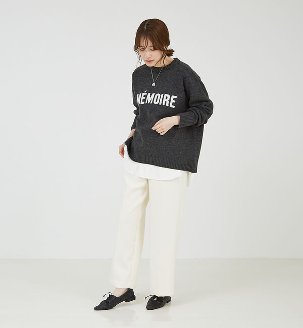 abahouse mavie「裾切替えレイヤードインナー」|Tシャツ・カットソー|