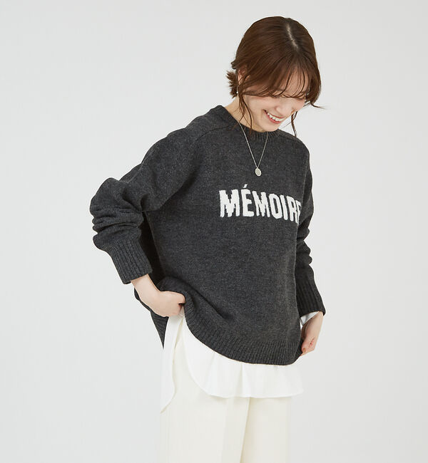 abahouse mavie「裾切替えレイヤードインナー」|Tシャツ・カットソー|