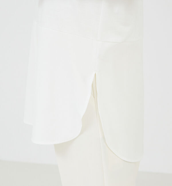 abahouse mavie「裾切替えレイヤードインナー」|Tシャツ・カットソー|