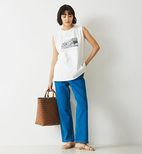 abahouse mavie「フォトノースリ」|Tシャツ・カットソー|