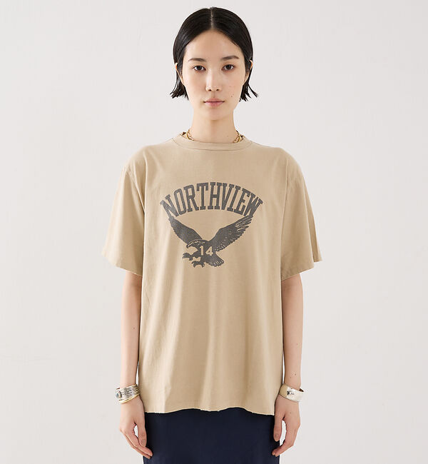 The Store by C' 「【REMI RELIEF】NORTHVIEWプリントNew fit-Tシャツ」|Tシャツ・カットソー|
