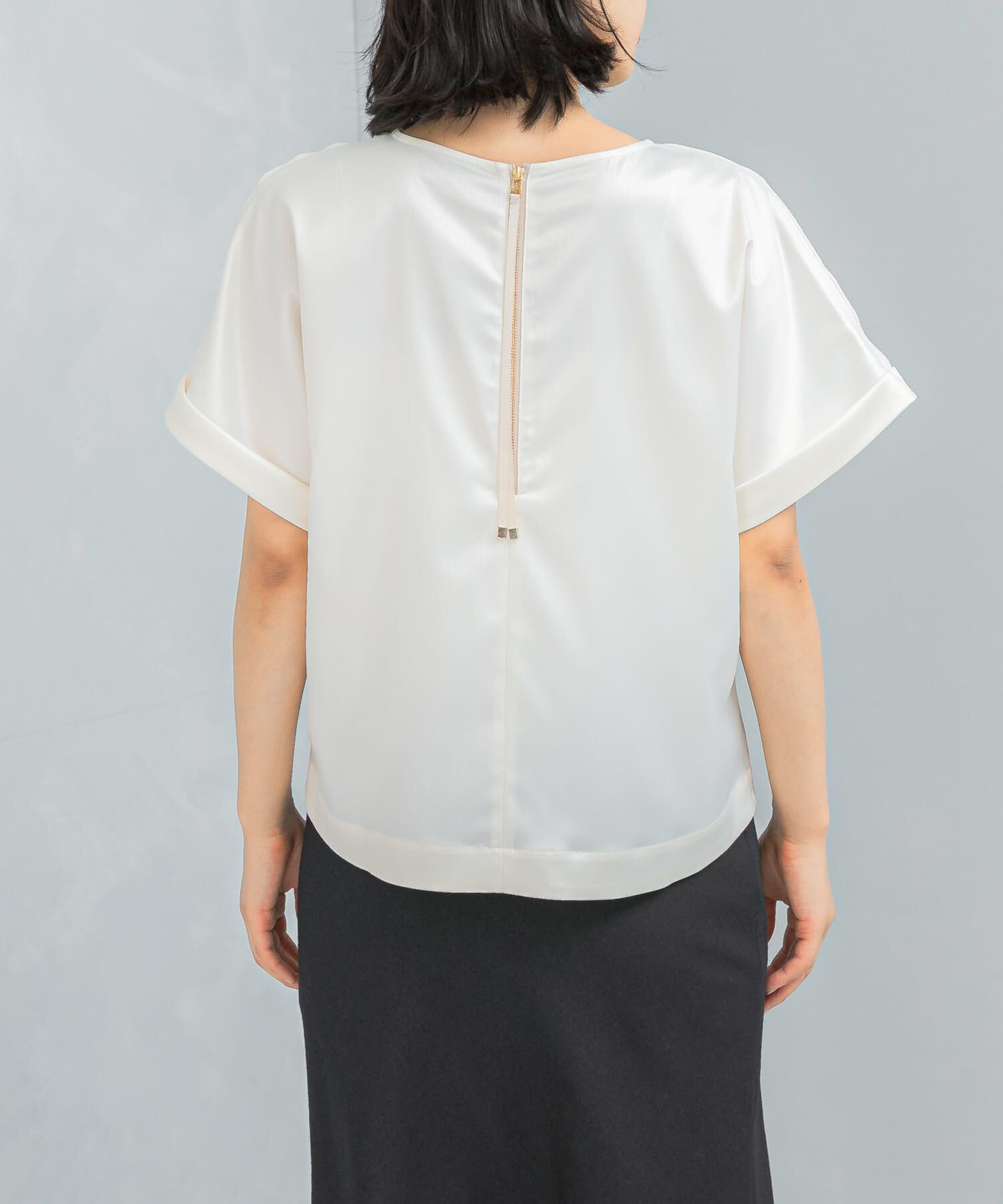 URBAN RESEARCH ROSSO「『WEB/一部店舗限定』ウォッシャブルポケットデザインシャツブラウス」|シャツ・ブラウス|