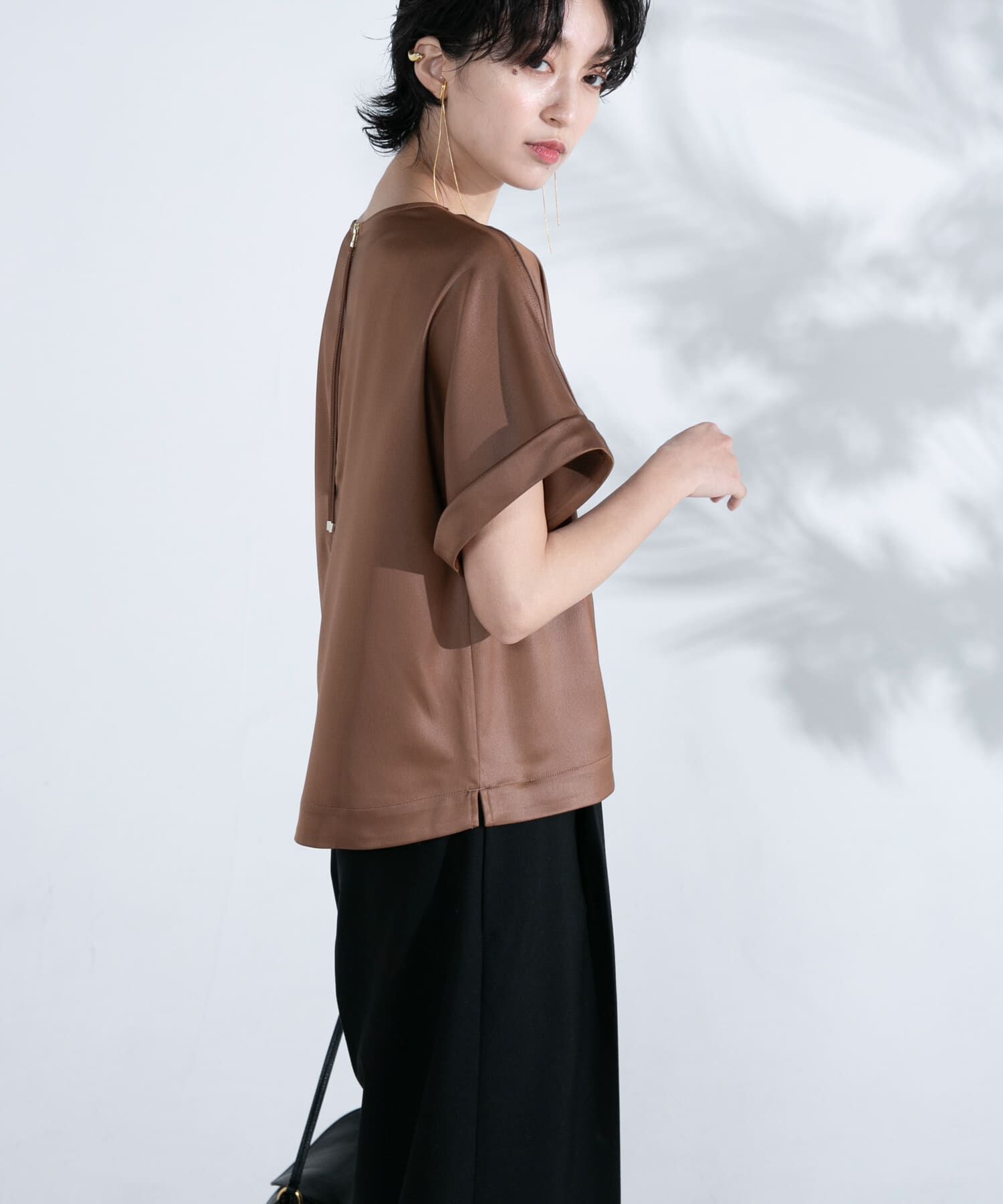 URBAN RESEARCH ROSSO「『WEB/一部店舗限定』ウォッシャブルポケットデザインシャツブラウス」|シャツ・ブラウス|