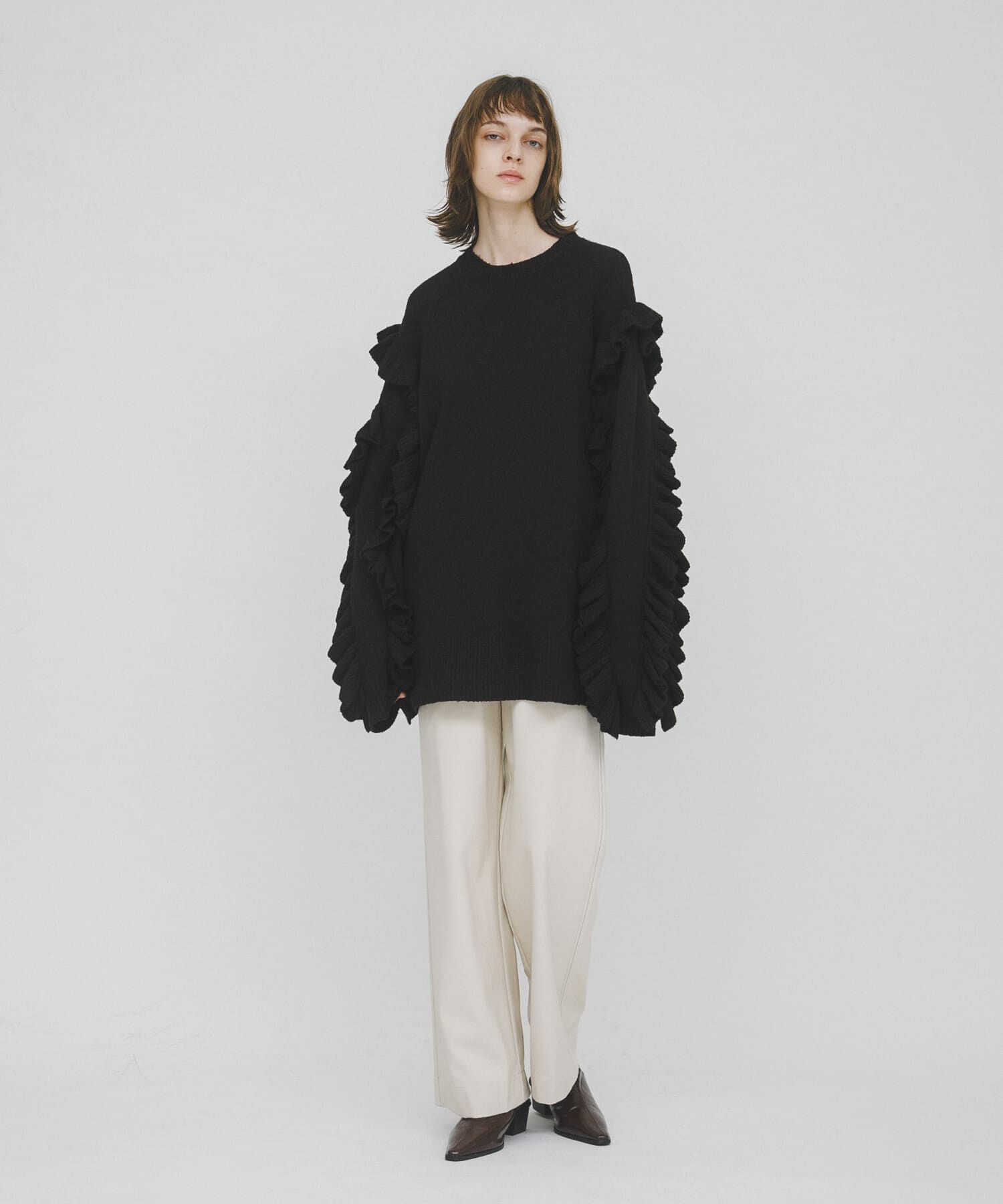 LAATO「frill frill knit」|ニット・セーター|