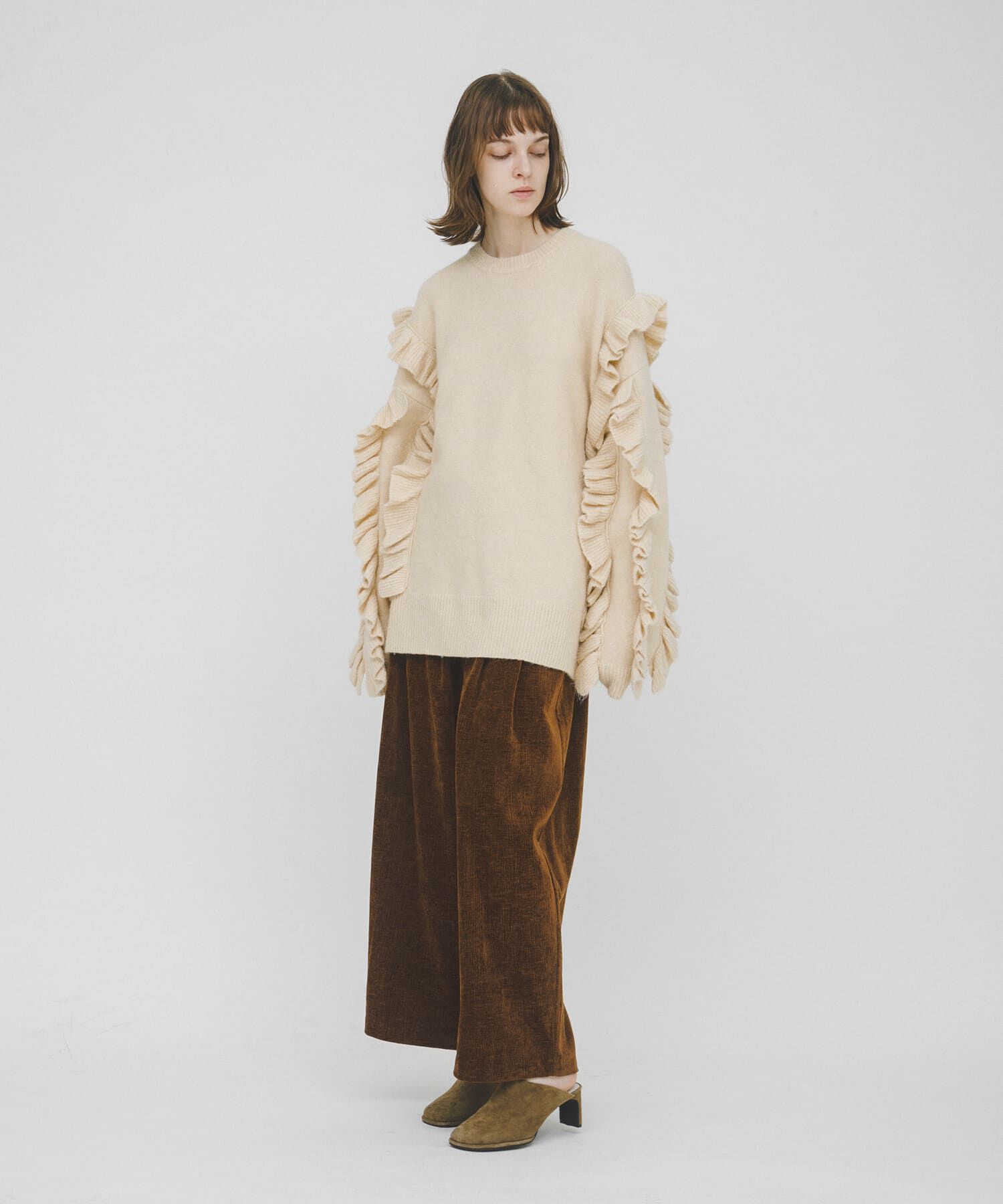 LAATO「frill frill knit」|ニット・セーター|