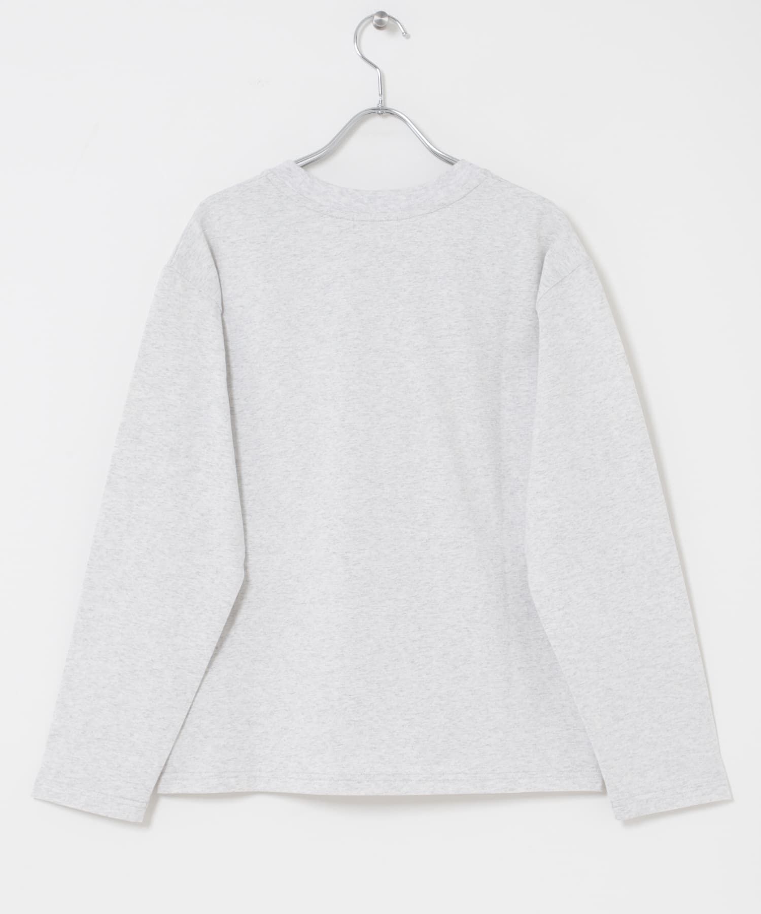 URBAN RESEARCH DOORS「FORK&SPOON　フロッキープリントロングスリーブTシャツ」|Tシャツ・カットソー|