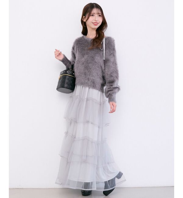  「パールチェーンキャミワンピース」|ワンピース|