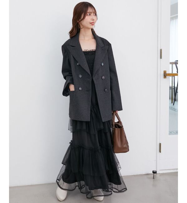  「パールチェーンキャミワンピース」|ワンピース|