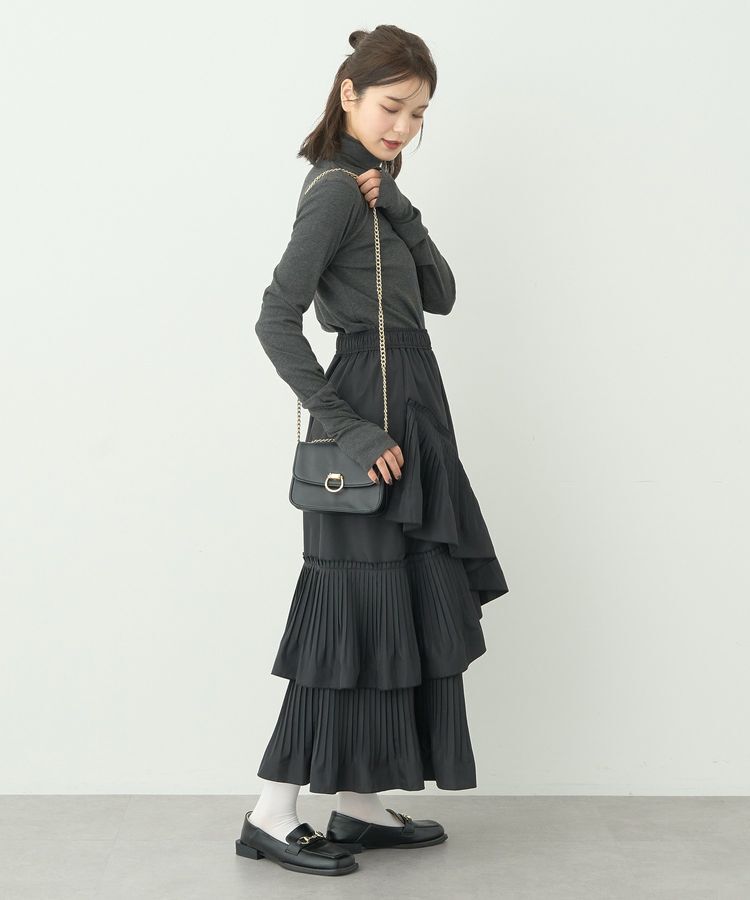 earth music&ecology「リブタートルネックプルオーバー」|Tシャツ・カットソー|