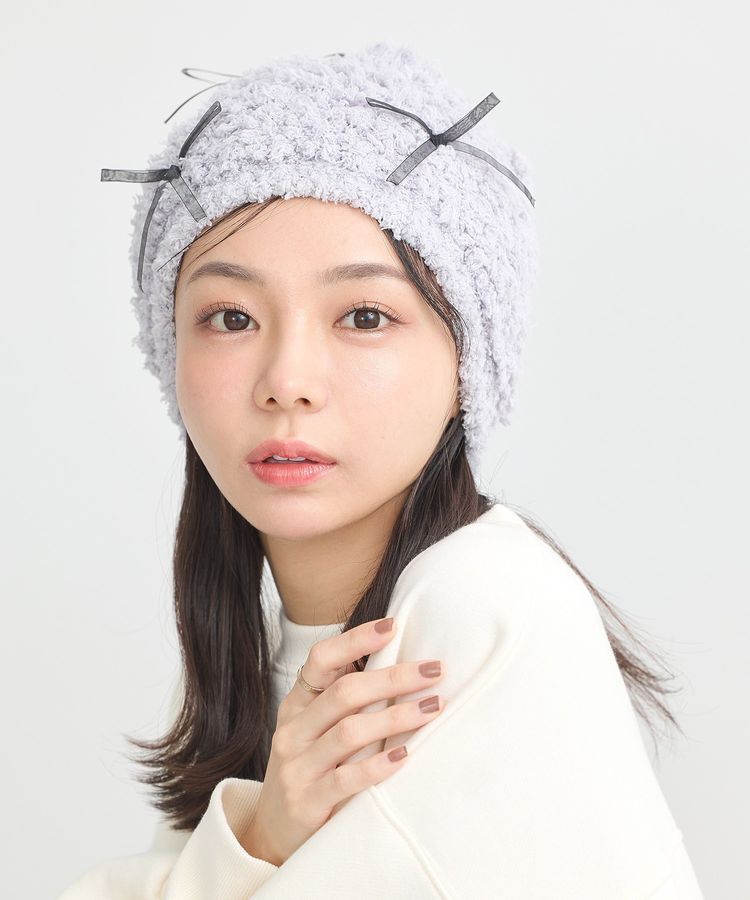 earth music&ecology「チュールリボンニットビーニー」|その他|