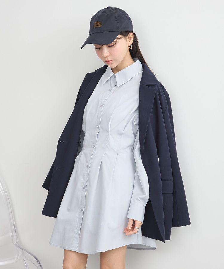 earth music&ecology「ウエストタックシャツミニワンピース」|ワンピース|