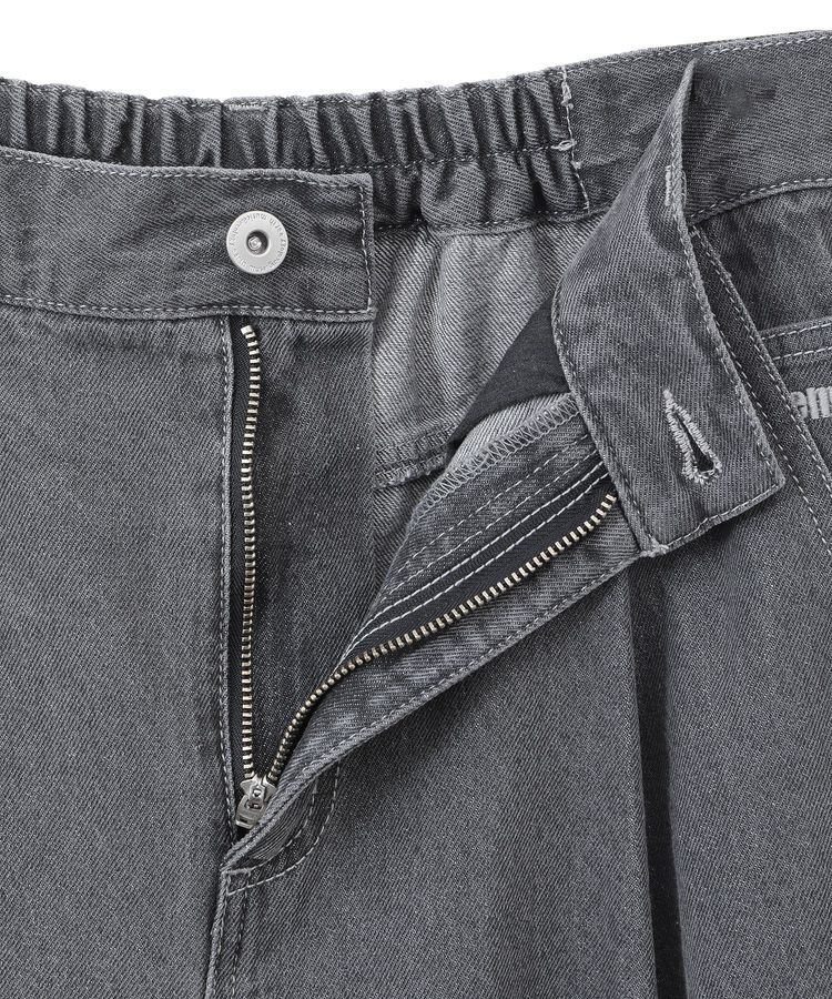 earth music&ecology「ワンポイントロゴ刺繍デニムパンツ」|デニム|